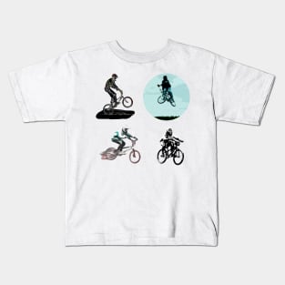 stickers pack bmx Kids T-Shirt